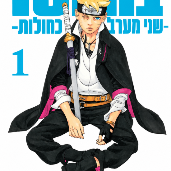 תמונת העטיפה של בורוטו: שתי מערבולות כחולות